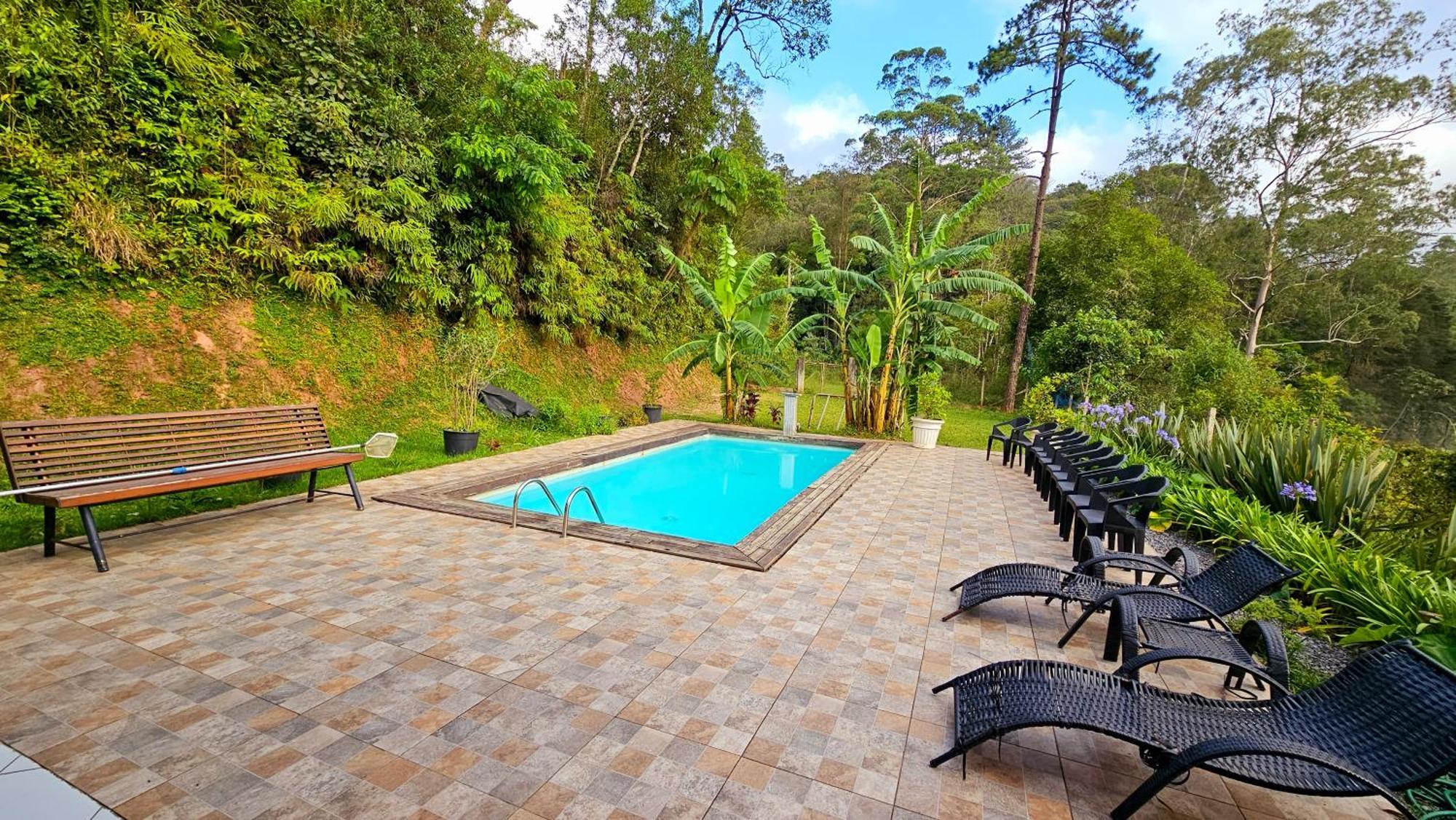 Villa Piscina Aquecida 65Km De Sao Paulo Capital Sitio Chacara Casa Juquitiba Esterno foto